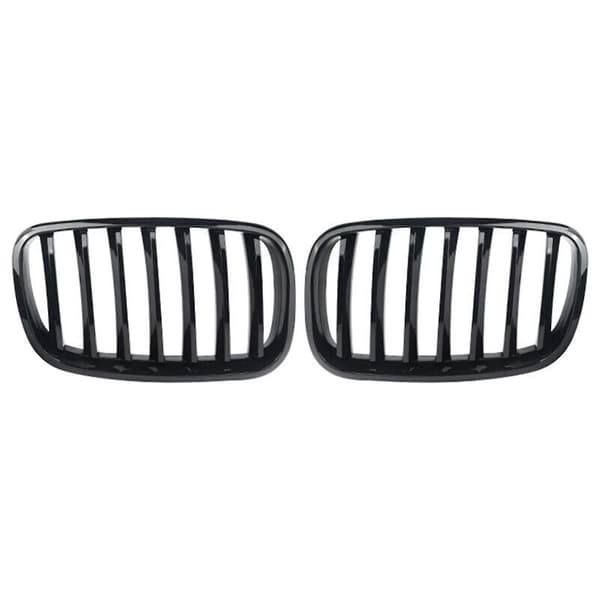 1 par forreste nyregitter til X5 X6 E70 E71 2007-2013 blank sort 51137157687 51137157688