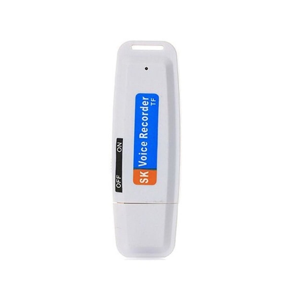 USB Flash Drive Digital Audio Recorder Diktafon USB Voice Pen Bärbar U Disk Maximalt stöd 32g