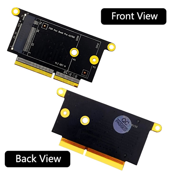 PCB M.2 NVMe SSD Solid State Disk Adapter Konverterkort för MacBook Pro A1708
