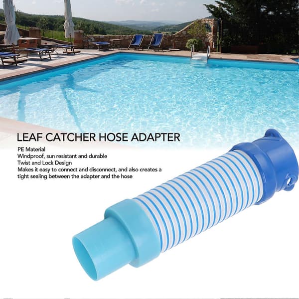 Pool Sugadapter PE X77094 Lövfångare Pool Dammsugarslang Adapter för MX8 MX6