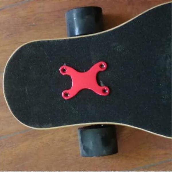 2 kpl suojatiivisteet Longboard-laitteiston kansitarvikkeet, musta