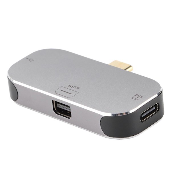 Telakointiasema 3 in 1 Type C uros - Mini DP USB A Type C naaras USB C -telakka Windowsille Androidille OS X:lle YEMMA
