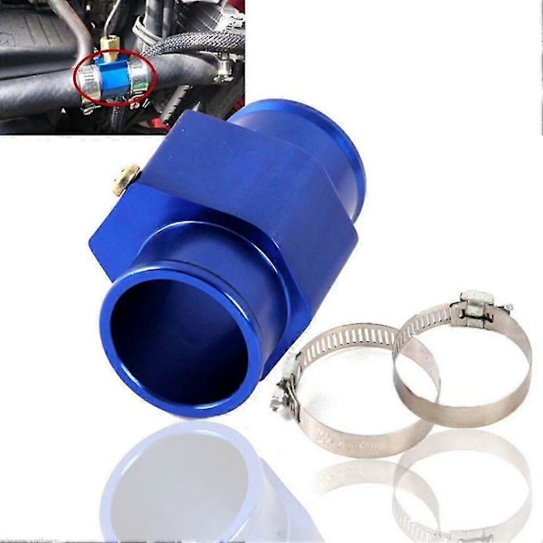 32mm Bil Vattentemperatur Tempsensor Mätare Kylarslang Kopplingsrör Adapter - SFYGV