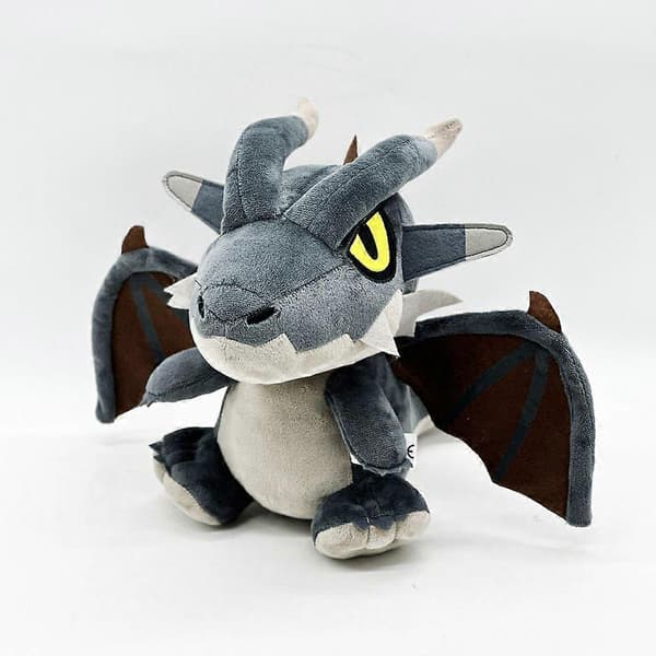 Monster Hunter Deformerad Plyschleksak Plyschdocka Barnpresenter 35cm _b