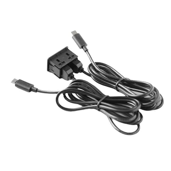 Auton Android-navigointilaitteen kaksois-TYPEC-sisääntulo USB-liitäntäpaneelin jatkojohto-adapteri Pa