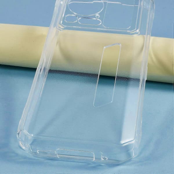 Til Hotwav Hyper 7 Pro Cover Blød TPU Drop Beskyttelse Telefon Cover - Transparent