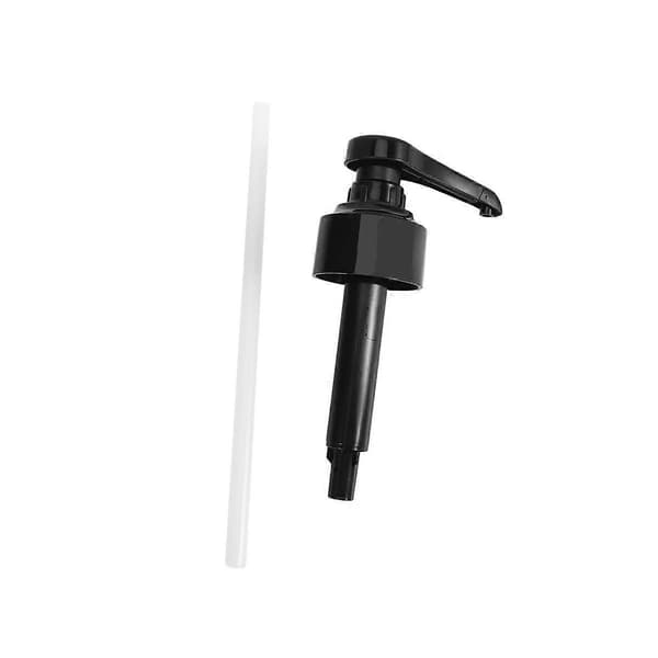 2 st 1 Liter Dispenser Sirapspump Svart Vätskedispenser för Monin Sirap 10ml Dispenserpump