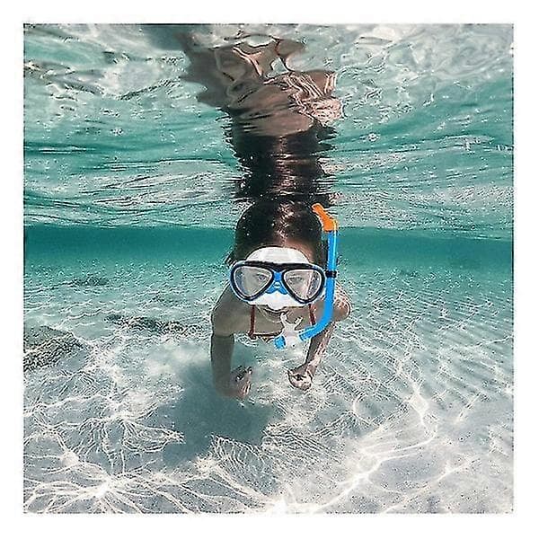 Sæt, Anti-dug Børne Scuba Briller Med Snorkel