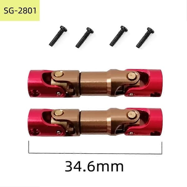 Metall Oljedemper for SG 2801 SG2801 1/24 RC Crawler Bil Oppgraderingsdeler Tilbehør
