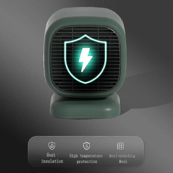 Keramisk elektrisk bordvarmer med højtydende ventilator