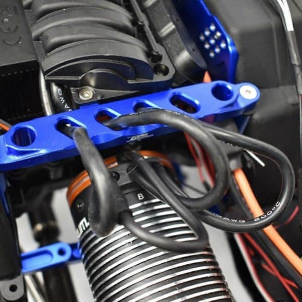 Metall Front Karosserifeste Stativ For Axial Scx6 1/6 Rc Bil, Grå