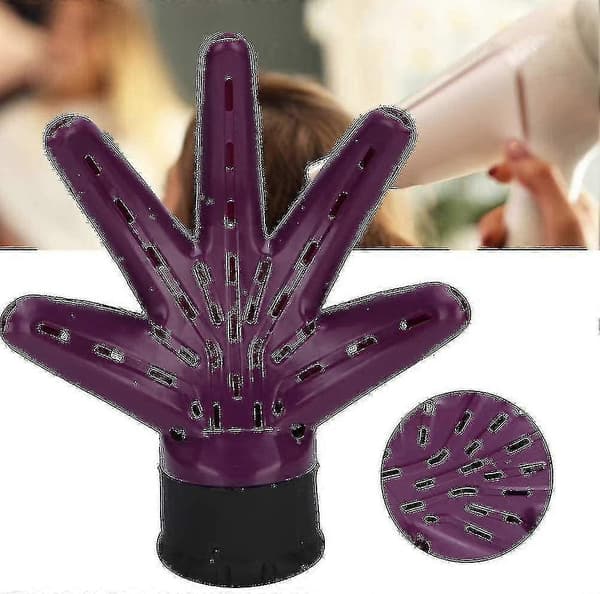 Håndform Hårføner Diffuser, Plast Hårføner Tilbehør Salong Styling Verktøy