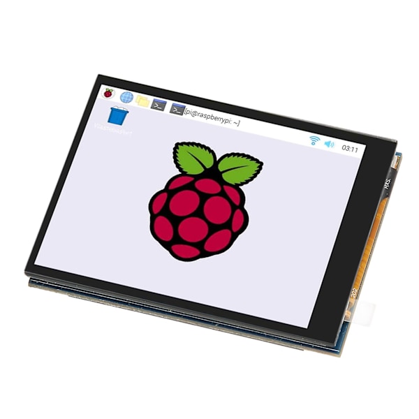 Lättinstallerad 2.8\" Kapacitiv Touch Screen LCD-modul