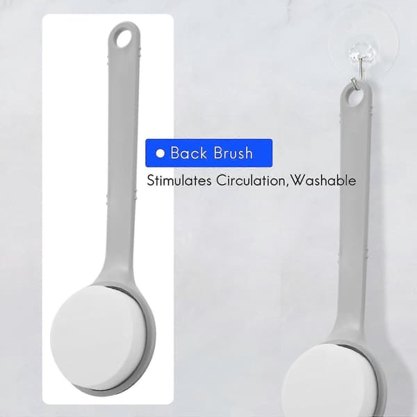 Hudlotionapplikator for rygg - Badebørste Svamp Pad