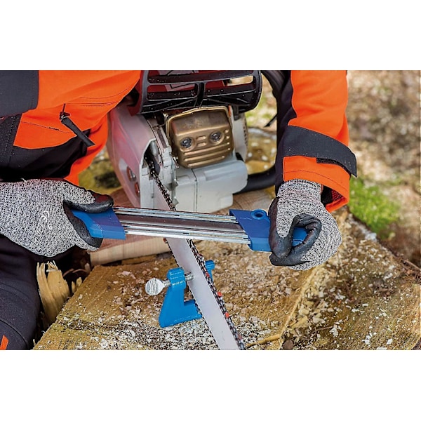 Kedjeslipmaskin CHAIN SHARP CS-X, fil 5,5 mm, för slipning av tänder och djupmätare i en operation