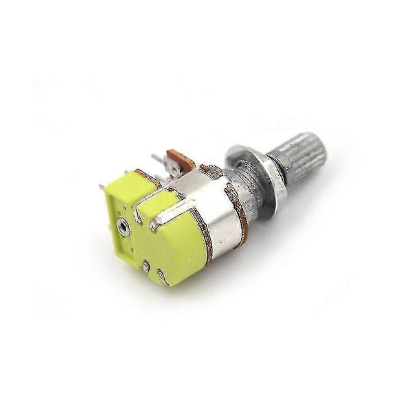 B50k 50k Ohm Dubbel Linjär Potentiometer Volymkontroll Brytare