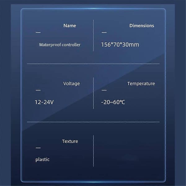 Tuya Zigbee DC12V 24V LED Strip Vandtæt Controller IP68 Regntæt ZIGBEE Tuya Stemmefjernbetjening