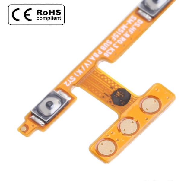 Volumknapp Flex Kabel for Galaxy A23 5G / M23 5G Erstatning