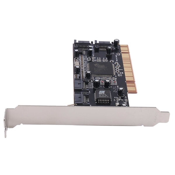 4-ports Raid Controller Kort Pci Udvidelseskort 2.0 Sata Ii Med Sil3114 Chip Pci Sata Interne Porte R