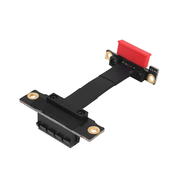 PCIe X1 Riserkabel Dubbel 90 Grader Höger Vinkel PCIe 3.0 X1 Till X1 Förlängningskabel 8gbps Pci Express