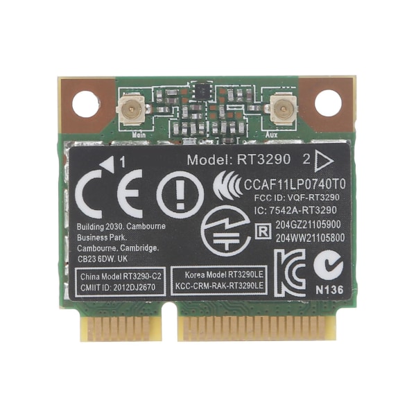 Bluetooth-kompatibelt 3.0 Wifi trådlöst Mini Pci-e-kort för Cq58 M4 M6 4445s Dv4