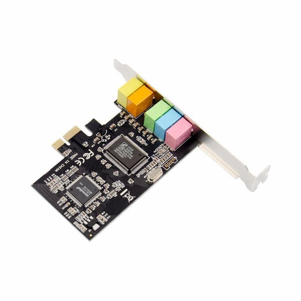 PCI 32-bit Express x1 PCI-E 5.1ch CMI8738 Intern Lydkort