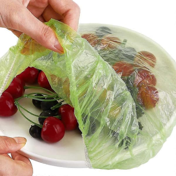 60 st Elastiska Färgglada Skålskydd Återanvändbara Elastiska Mat Skål Förvaringsskydd Elastiska Matförvaringsskydd för Behållare