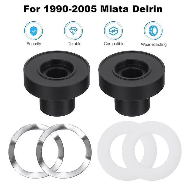 Passar kompatibel 1990-2005 Mazda Miata Delrin fönsterbussningar 909-925