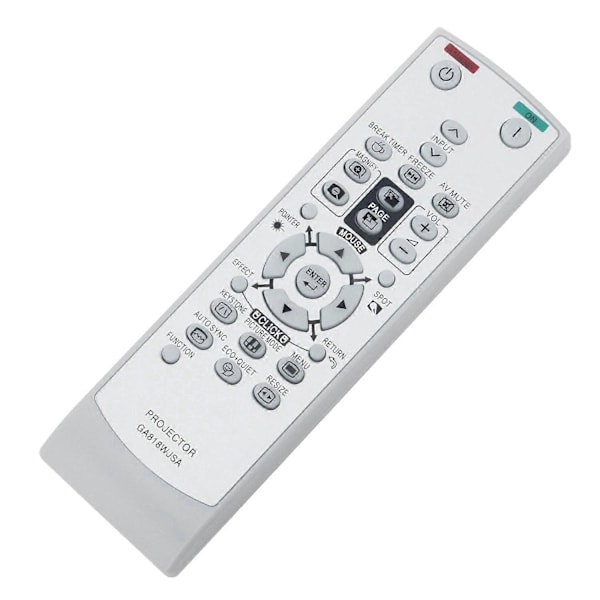 GA818WJSA Erstatningsfjernkontroll for Sharp-projektor XR-50S XR-50X XR-55X XR-55S Notevision XR-