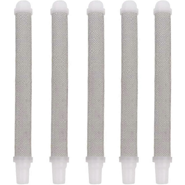 5 Stykker Airless Sprøjtepistol Filterelementer 60 Mesh Dyse Airless Maling Pulveriser Tilbehør til Wagner Airless Maling Sprøjtepistol