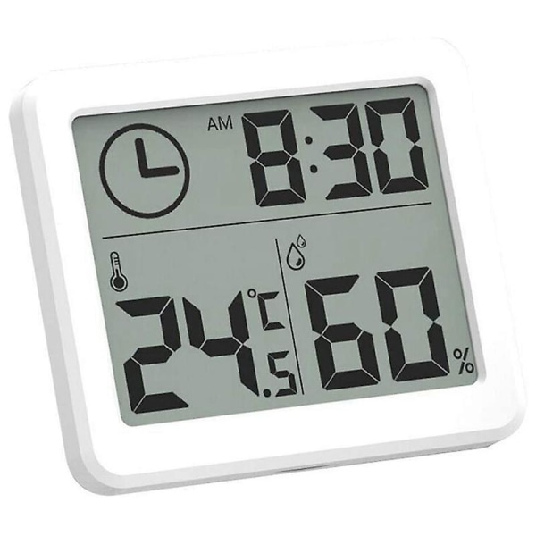 Room Thermometer, Humidity Meter, Temperature And Hygrometer With Lcd Screen Monitor Temperature An