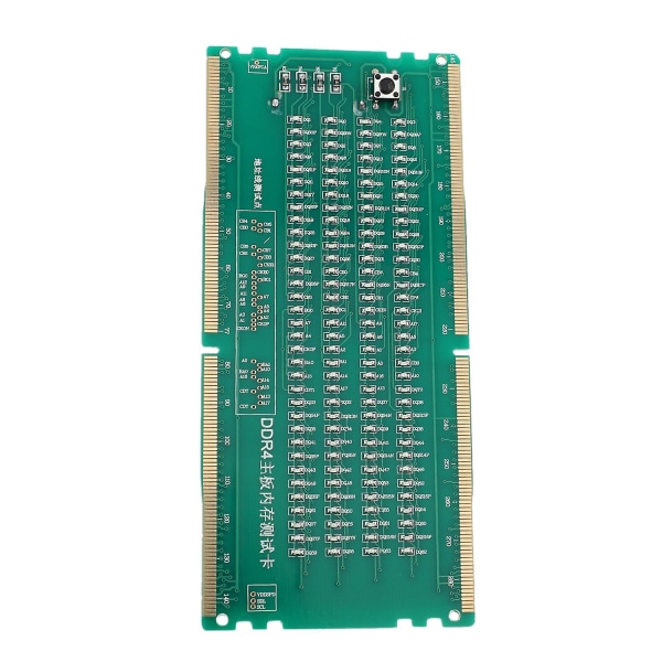 Ddr4 Test Card Ram Memory Slot Out Led Desktop Hovedkort Reparasjon Analyzer Tester