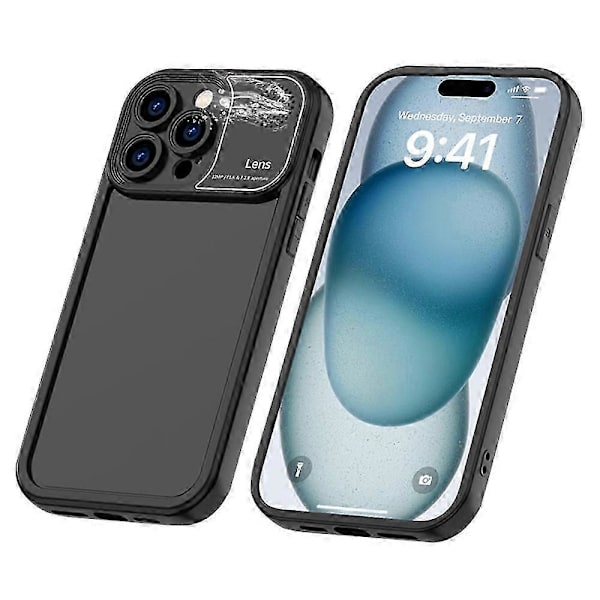 Deksel til iPhone 16 Pro Max, ripebestandig silikondeksel med aromaterapi-tablett -