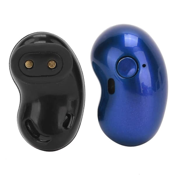 S6 PLUS TWS Bluetooth 5.1 Øretelefon LED Farveskærm Trådløst Headset Ørepropper med Mikrofon - Blå