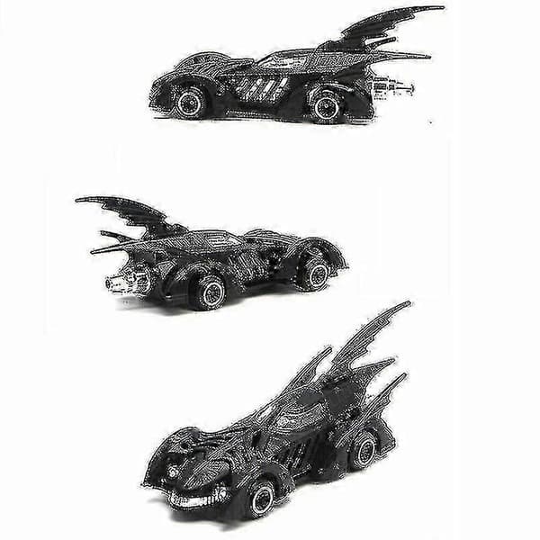 Set med 6 Batmobile Billeksaker Fordon Metall