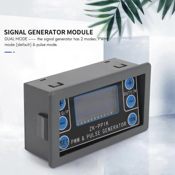 PWM Pulsgenerator, Dubbelläge Justerbar Funktionsgenerator Variabel Pulsbredd Frekvens Drift Sq