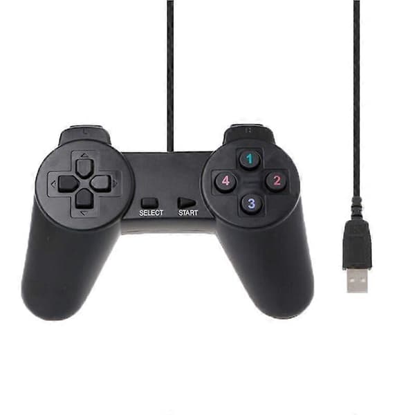 Pc Usb 2.0 Gamepad Gaming Joystick Spilcontroller Til Bærbar Computer