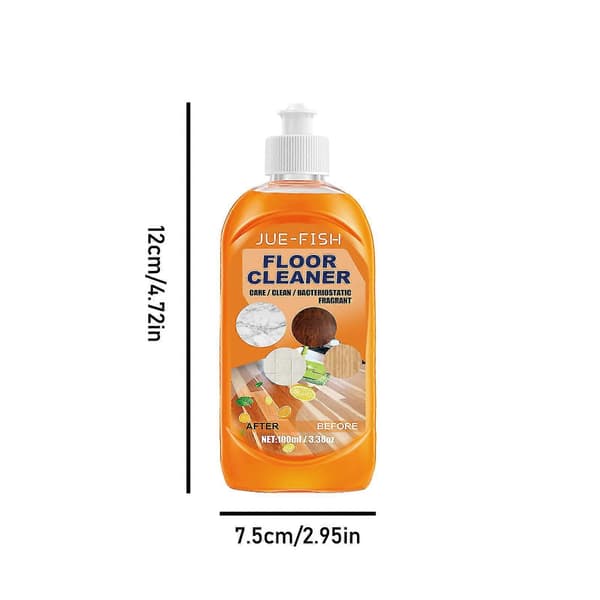 15x 100ml Kraftig Dekontaminerende Gulvrens Ny