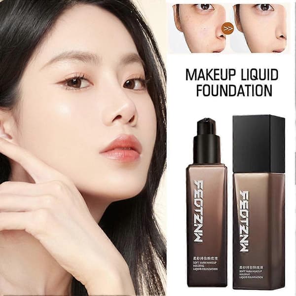 Makeup Foundation Flytande Hudvårdsmask Långvarig Foundation Kvinnlig Concealer