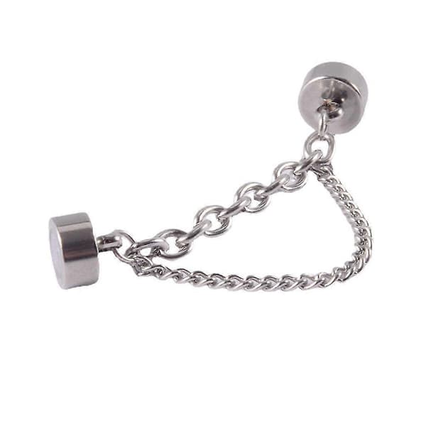 Falsk næsering Hoop Magnetisk Septum Ørering Rustfrit Stål Ikke-piercede Clips
