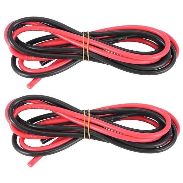 10 AWG Silikonkabel 3 meter - 10 AWG Silikonkabel