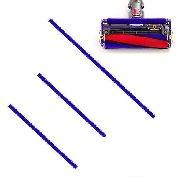Bløde plysstrimler til Dyson V6 V7 V8 V10 rengøringsrullehoveddele