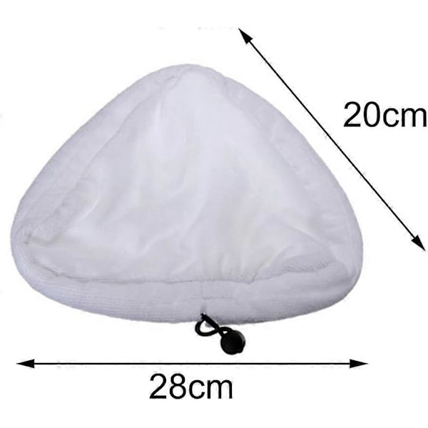 Dampmoppe 8 Stykker Mikrofiberklud Mikrofiber Damprensepuder Vaskbare Mopper Reservedele