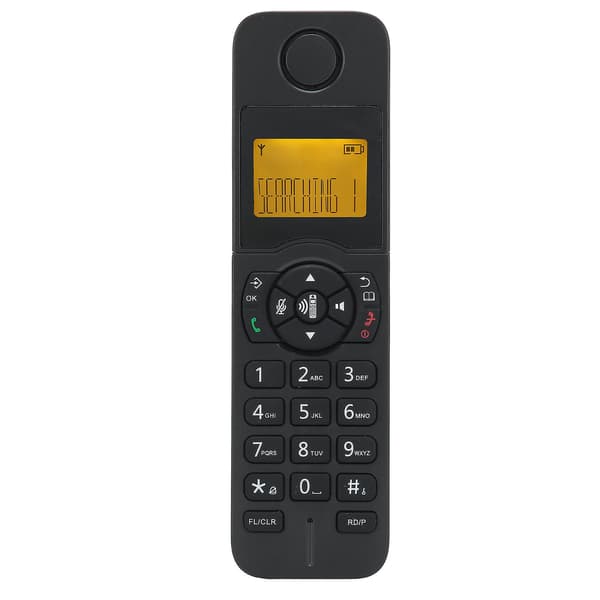 Hjemmekontor Utvidbar Trådløs Telefon Håndsfree Samtale med Anroper-ID US Plugg 100-240V