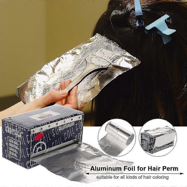 Hårfolie Aluminiumfolie Til Hår Permanent Hårstyling Farvning Hår