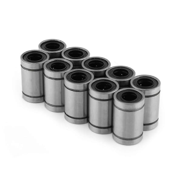 10 stk. LM8UU 8mm Lineær Kugleleje Bøsning til 8mm Stang 3D Printer CNC Dele YEMAA