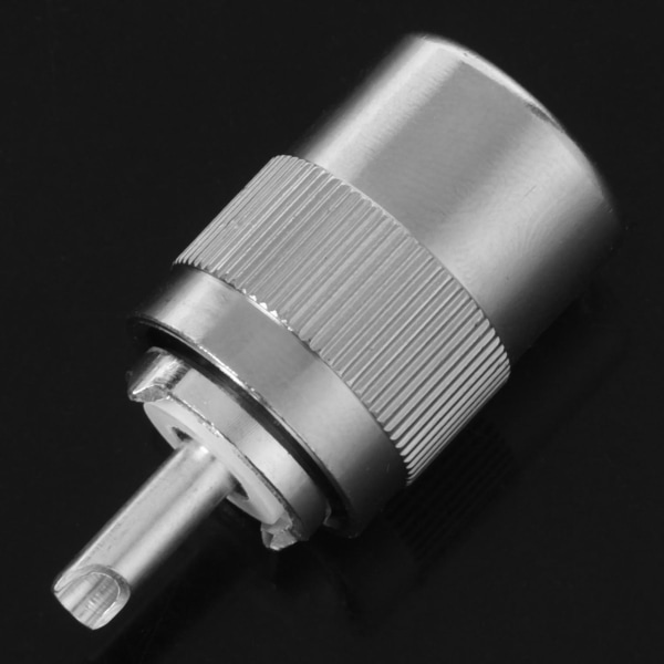 4x Uhf Pl259 So239 han-twist-on-konnektor Rfc400 Rg8 Rf koaksial adapterstik, sølv