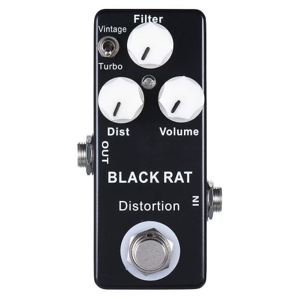 Musta RAT Distortion Mini -kitaran efektipedaali