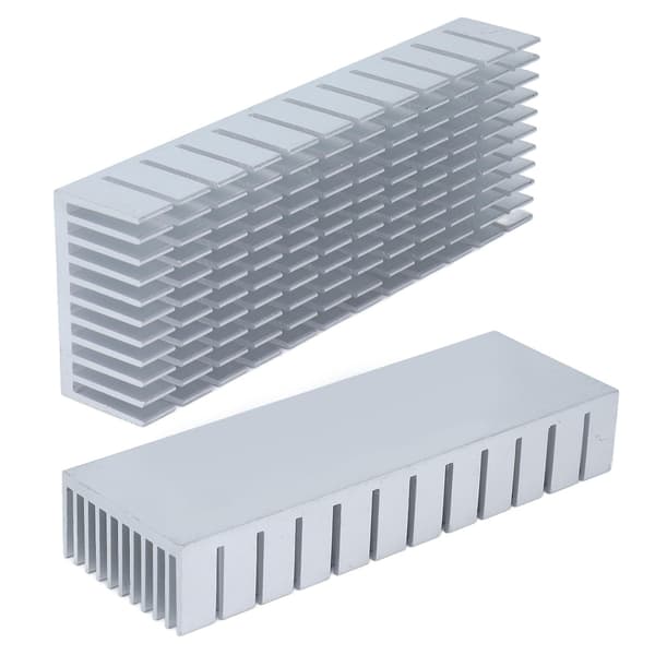 Aluminium Køleplade Modul - Effektiv CPU Køling (2 stk.)