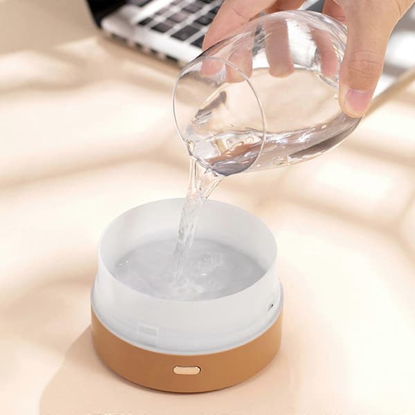Den Nye Blomstrende Aromaterapi Maskine Usb Lille Diffuser Husholdnings Olie Maskine Maskine